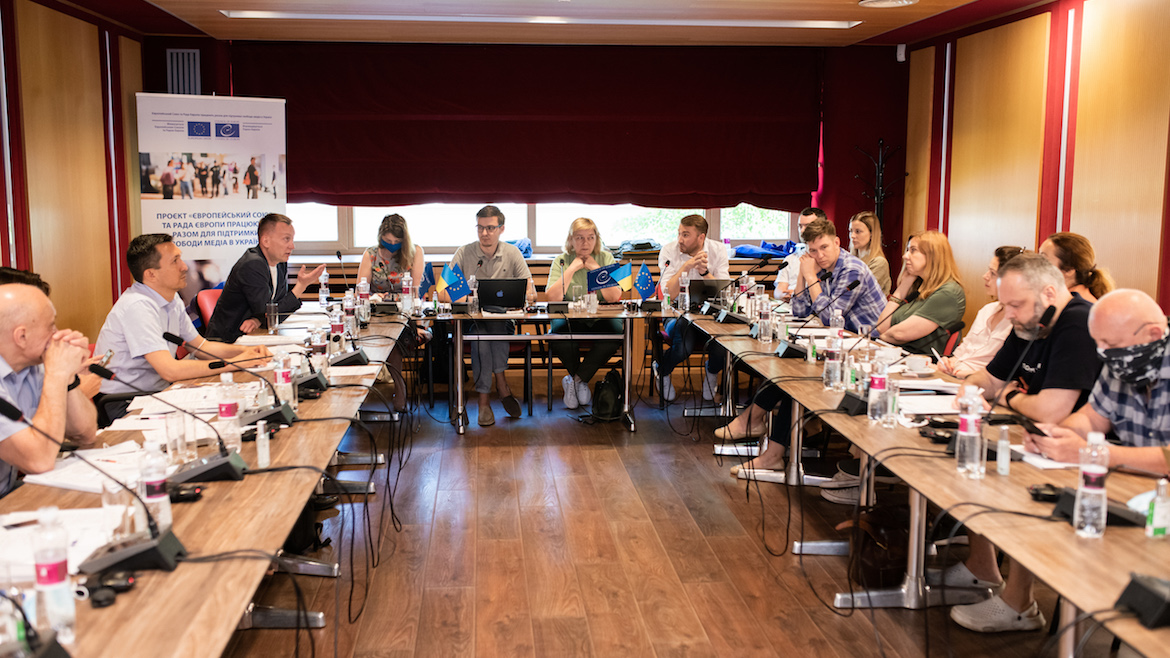 Joint EU and Council of Europe project supported strategic session of Ukrainian Public Broadcaster's  Supervisory and Management Boards