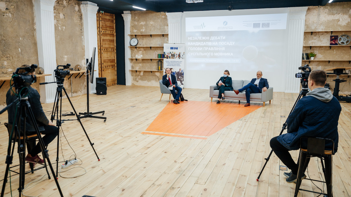 Independent debates of the candidates for the position of Head of Management Board of Public Broadcaster