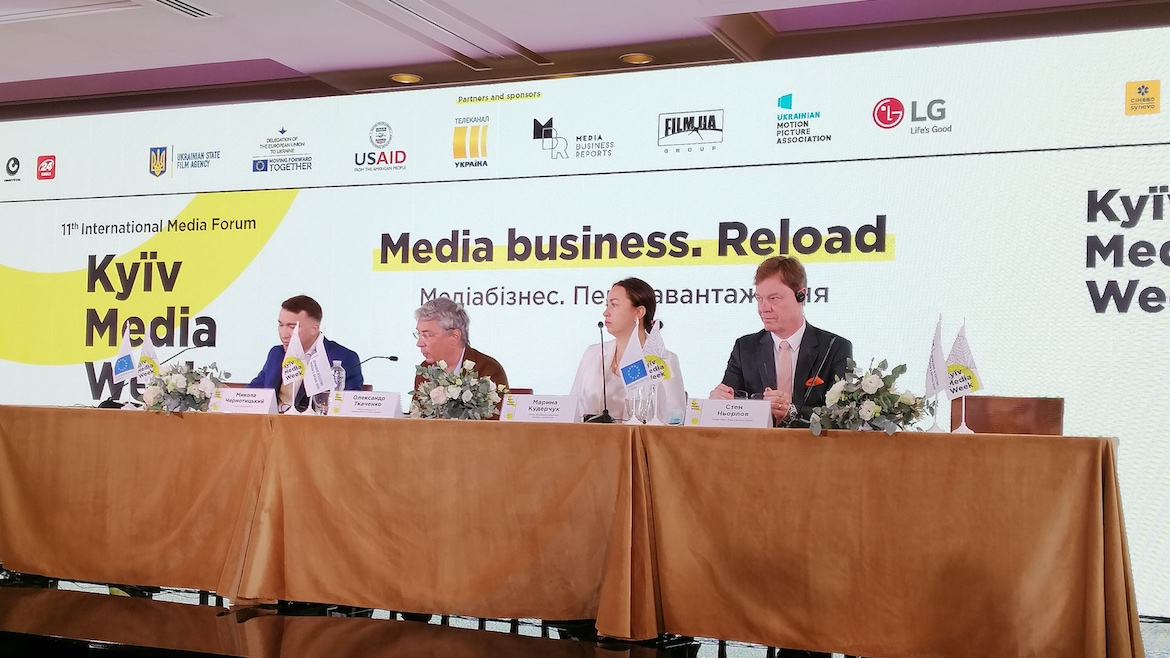 Updating Ukrainian media legislation has become one of the topics at Kyiv Media Week