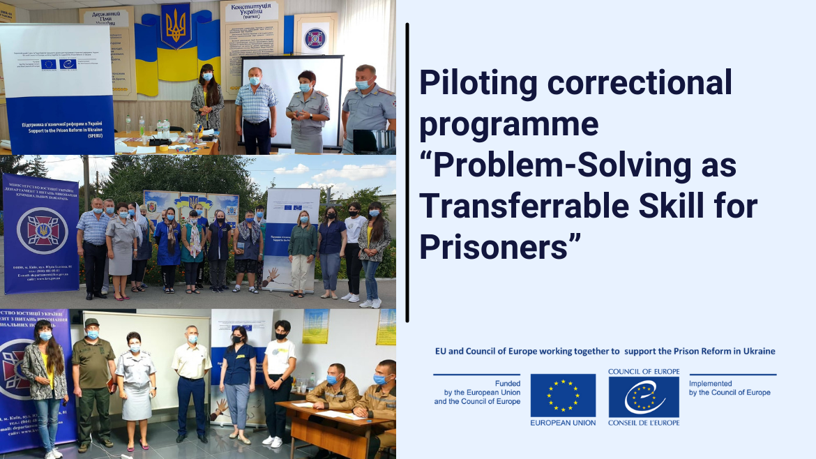 Piloting correctional programme “Problem-Solving as Transferrable Skill for Prisoners”