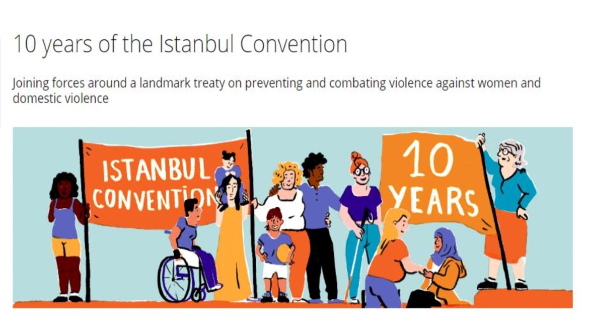 Launch of a website dedicated to the 10th anniversary of the Istanbul Convention