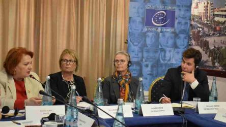 Albanian partners and beneficiaries appraised the progress in strengthening democratic citizenship education at school