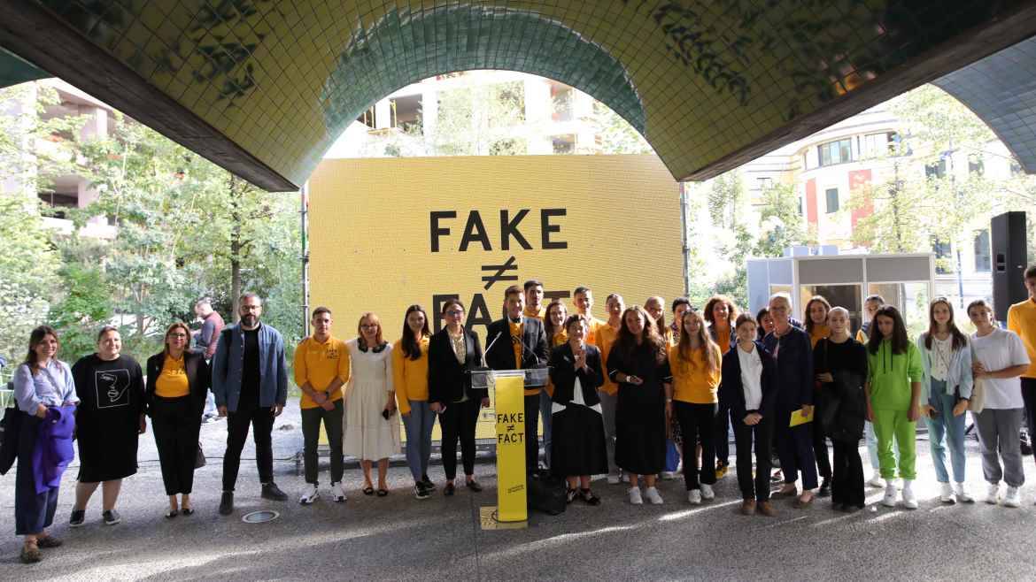 Fake ≠ Fact campaign launched in Tirana