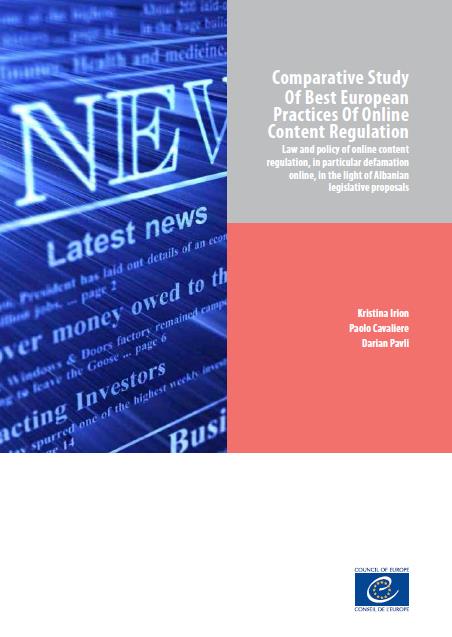 Studimi Krahasues i Praktikave më të Mira Evropiane të Rregullimit të Përmbajtjes Online (në anglisht)