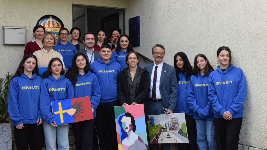 Suedia rikonfirmon bashkëpunimin edhe për dy vitet e ardhshme në fushën e edukimit për qytetari demokratike