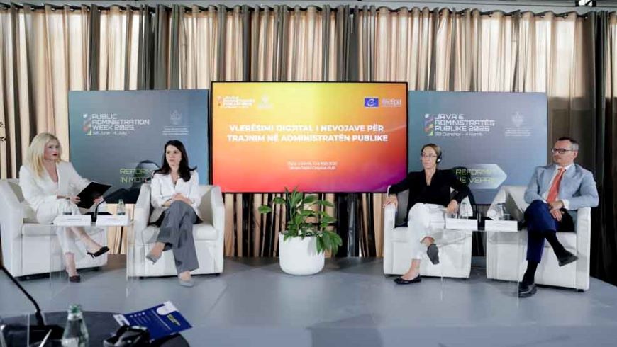 The Council of Europe supports the digitalisation of the Training Needs Assessment in the Albanian public administration