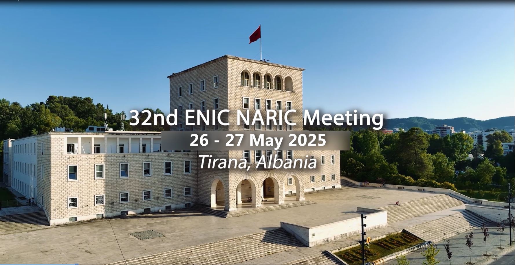 Tirana to welcome ENIC and NARIC centres for annual meeting