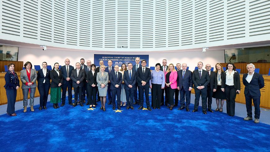 Gjykata e Lartë e Shqipërisë thellon bashkëpunimin gjyqësor gjatë vizitës në Gjykatën Evropiane të të Drejtave të Njeriut