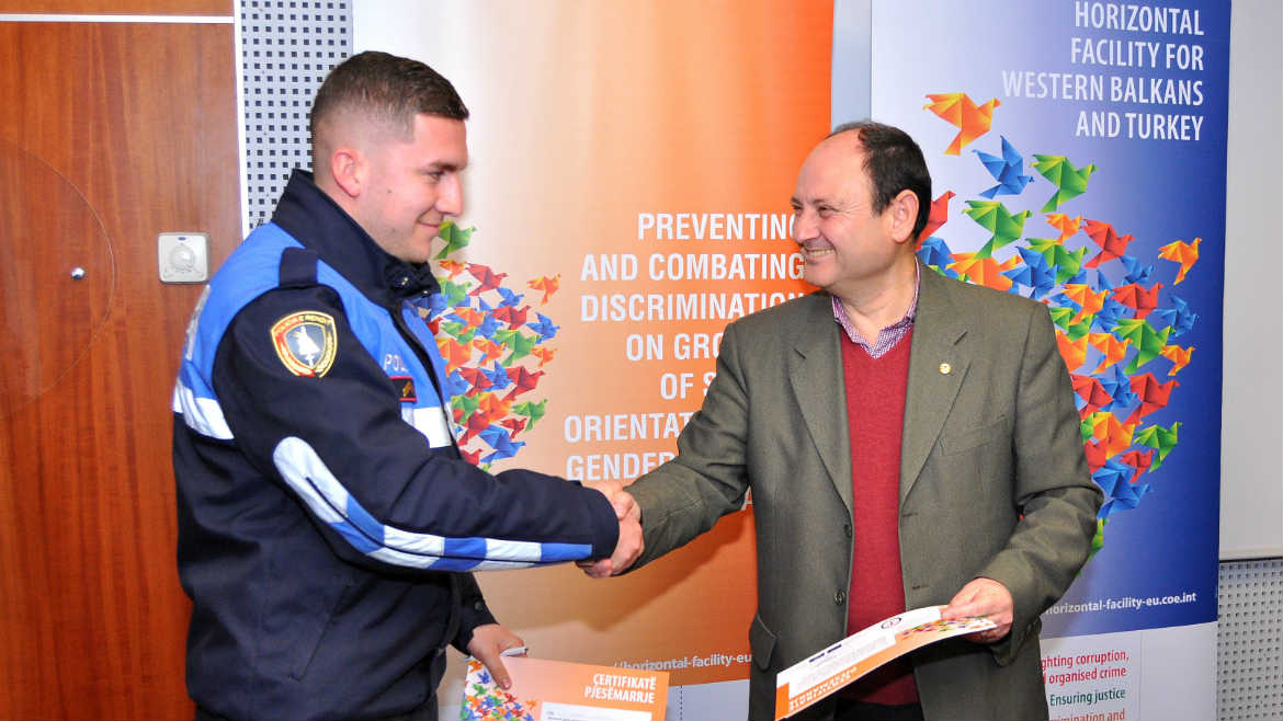 New guide and support to policing hate crimes against LGBTI community in Albania