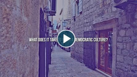 Promoting democratic culture in Western Balkans