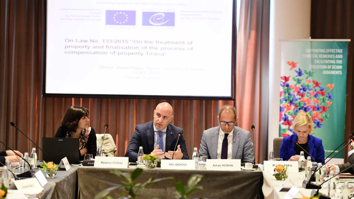 Support to implementation of the law on the Treatment of Property in Albania