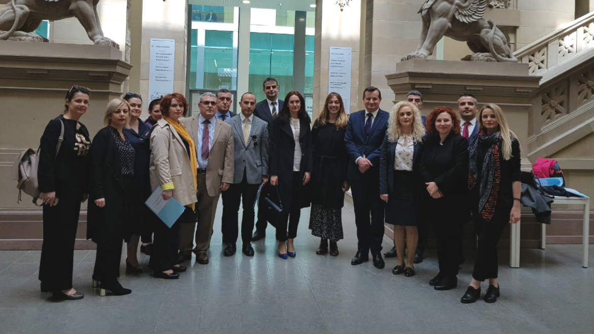 Study visit on case management and court administration with representatives of new judicial institutions