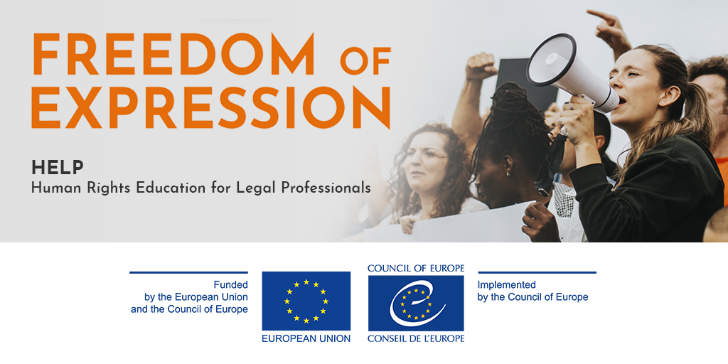 Updated course on Freedom of Expression available on the HELP platform