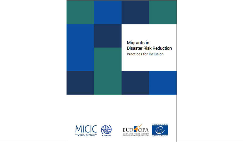 Lancement de la nouvelle publication d'EUR-OPA sur Migrants et réduction des risques de catastrophe