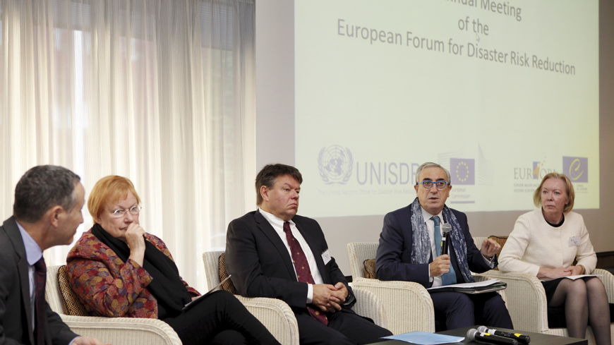 7ème Réunion annuelle du Forum européen pour la réduction des risques de catastrophes