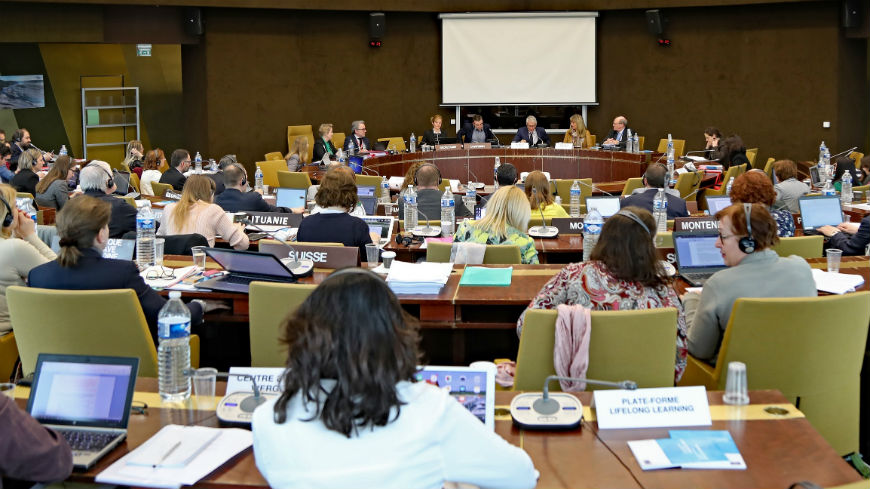 Presentation of EUR-OPA activities to the Steering Committee for Educational Policy and Practice (CDPPE)