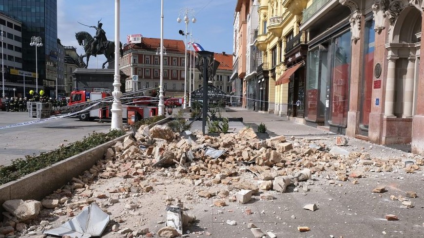 Zagreb hit by earthquake while in coronavirus lockdown