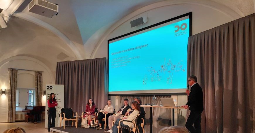 Participation du Conseil de l’Europe à l'événement « Conversation sur les 25 ans des droits des minorités nationales en Suède – et la voie à suivre ! »