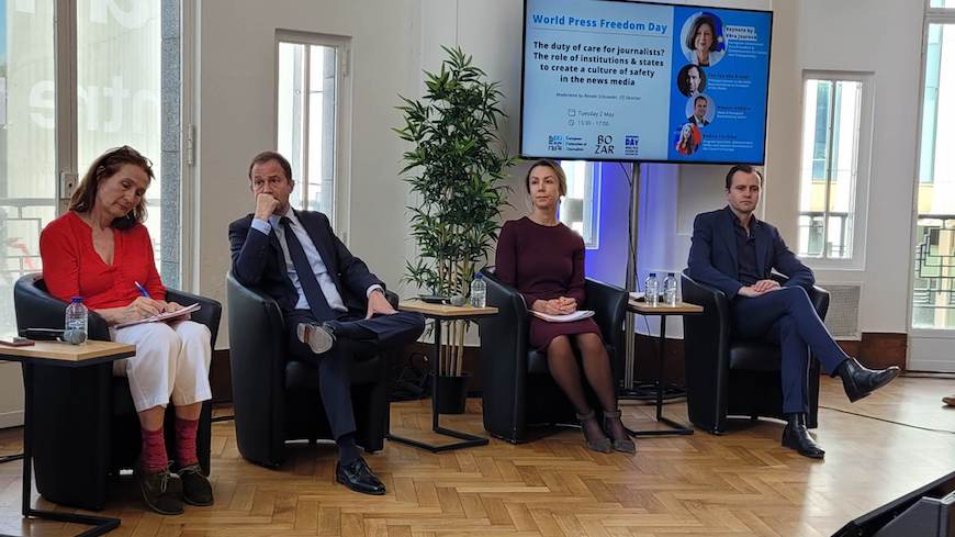 The Council of Europe Campaign for the Safety of Journalists presented in Brussels