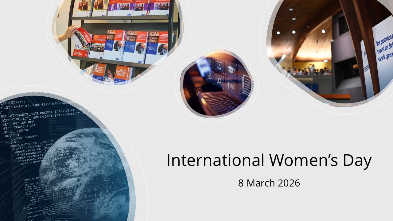 8 March 2026 | International Women's Day: Cyberviolence and the Convention on cybercrime