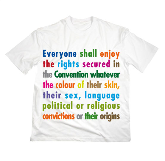T-shirt article 14