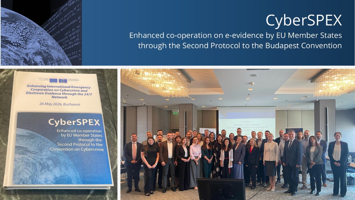 CyberSPEX: Workshop on facilitating co-operation under the Second Additional Protocol through the 24/7 Network established under the Budapest Convention in EU Member States