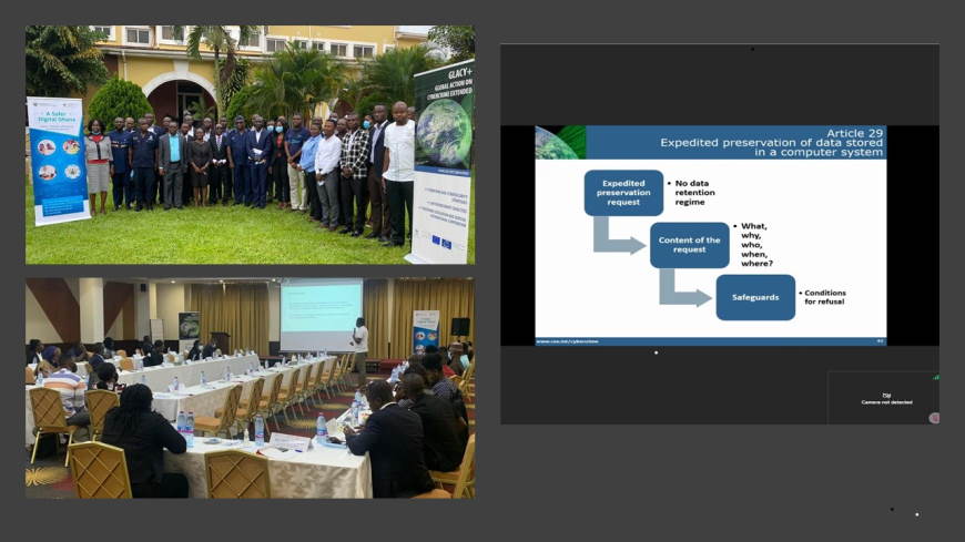 GLACY+: Ghanaian justices, law enforcement and National Cyber Security Center deliver introductory course on Cybercrime and Electronic Evidence for criminal justice sector, new CoE materials adapted for national delivery