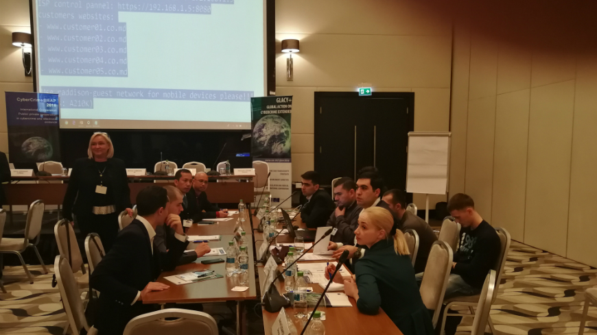 Joint Second Regional Cybercrime Cooperation Exercise currently in progress in Chisinau