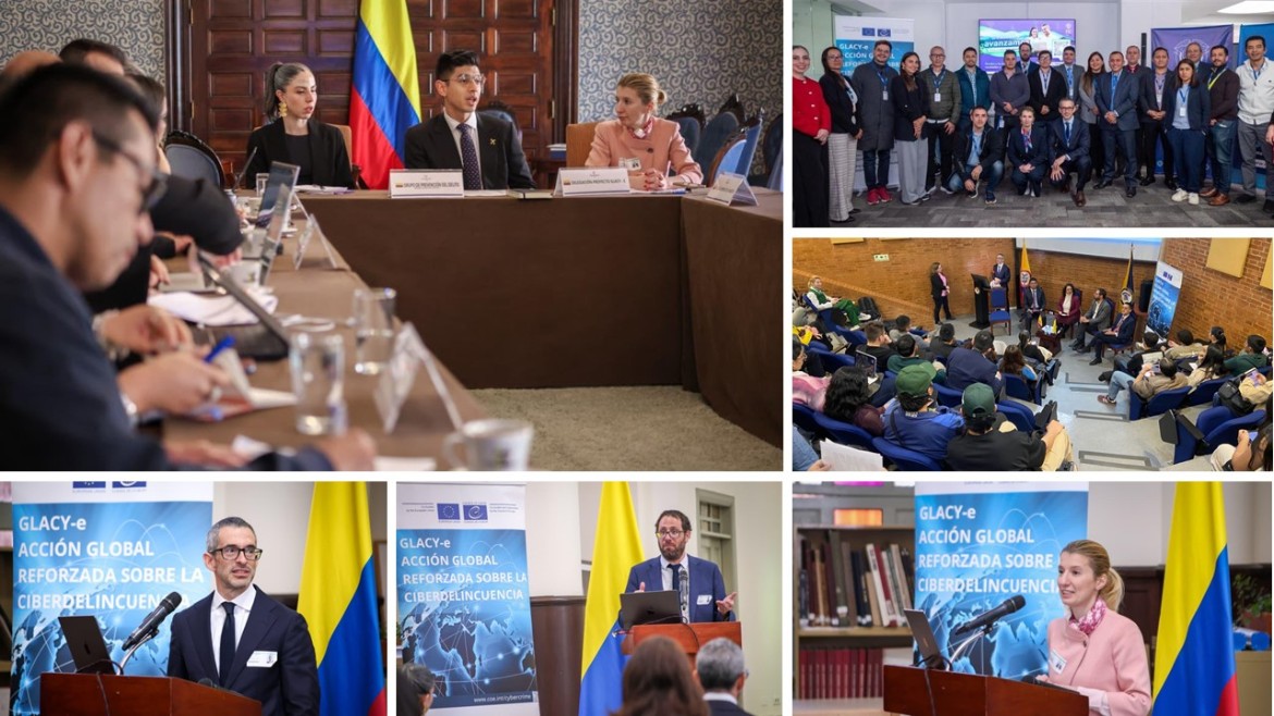 GLACY-e: Colombia is enhancing its legal and technical capacity in the fight against cybercrime: national workshops promote cooperation under the Second Additional Protocol to the Convention on Cybercrime (Budapest Convention)