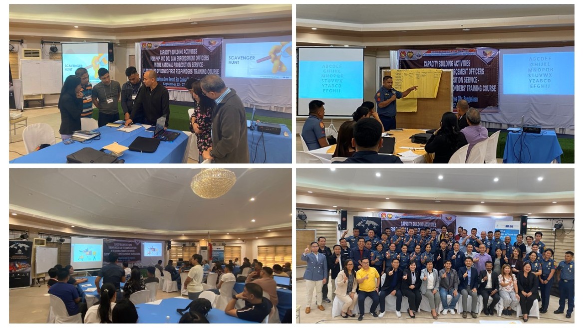 Philippines showcased a self-developed electronic evidence course for prosecutors and frontline police officers