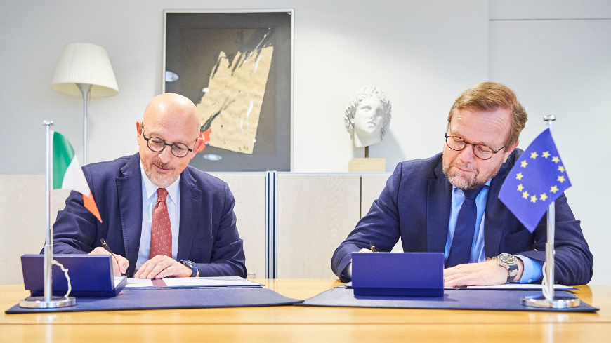The Government of Italy makes a voluntary contribution to the Octopus Project