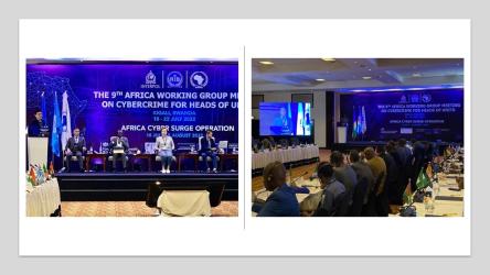 INTERPOL et GLACY+ : La 9ème réunion du Groupe de travail africain sur la cybercriminalité organisée au Rwanda