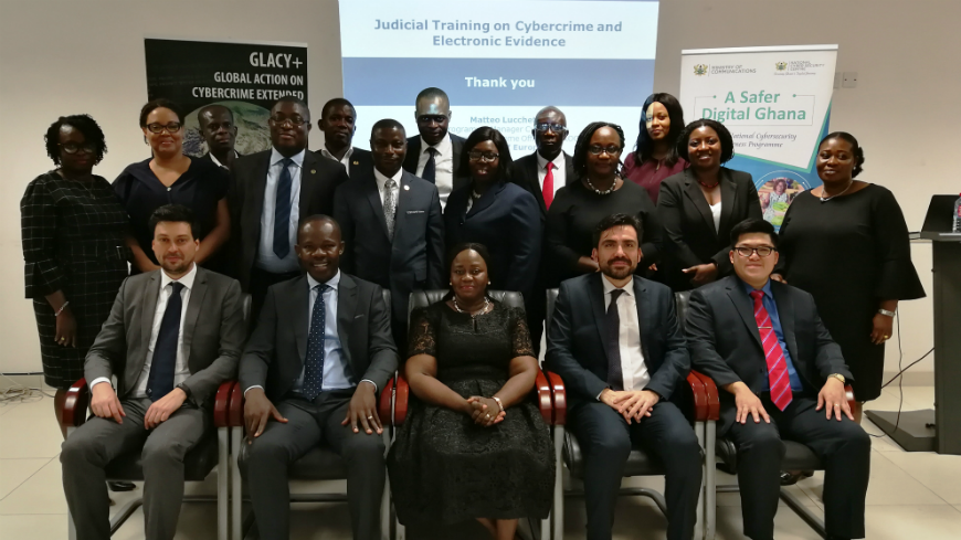 GLACY+: Mainstreaming cybercrime training modules in the curricula of Ghanaian Judicial Training Institutions