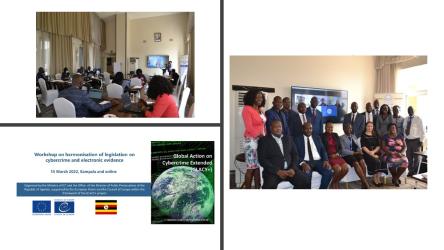 GLACY+ : Atelier sur l'harmonisation de la législation ougandaise sur la cybercriminalité et les preuves électroniques avec les normes internationales