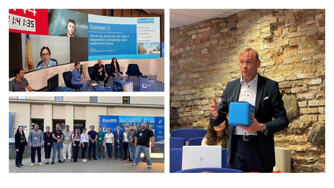 CyberEast+ Contributes to the to 2024 edition of the European Dialogue on Internet Governance (EuroDIG)