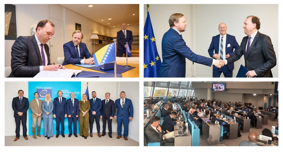 Bosnia and Herzegovina became the 52nd State to sign the Second Additional Protocol to Convention on Cybercrime