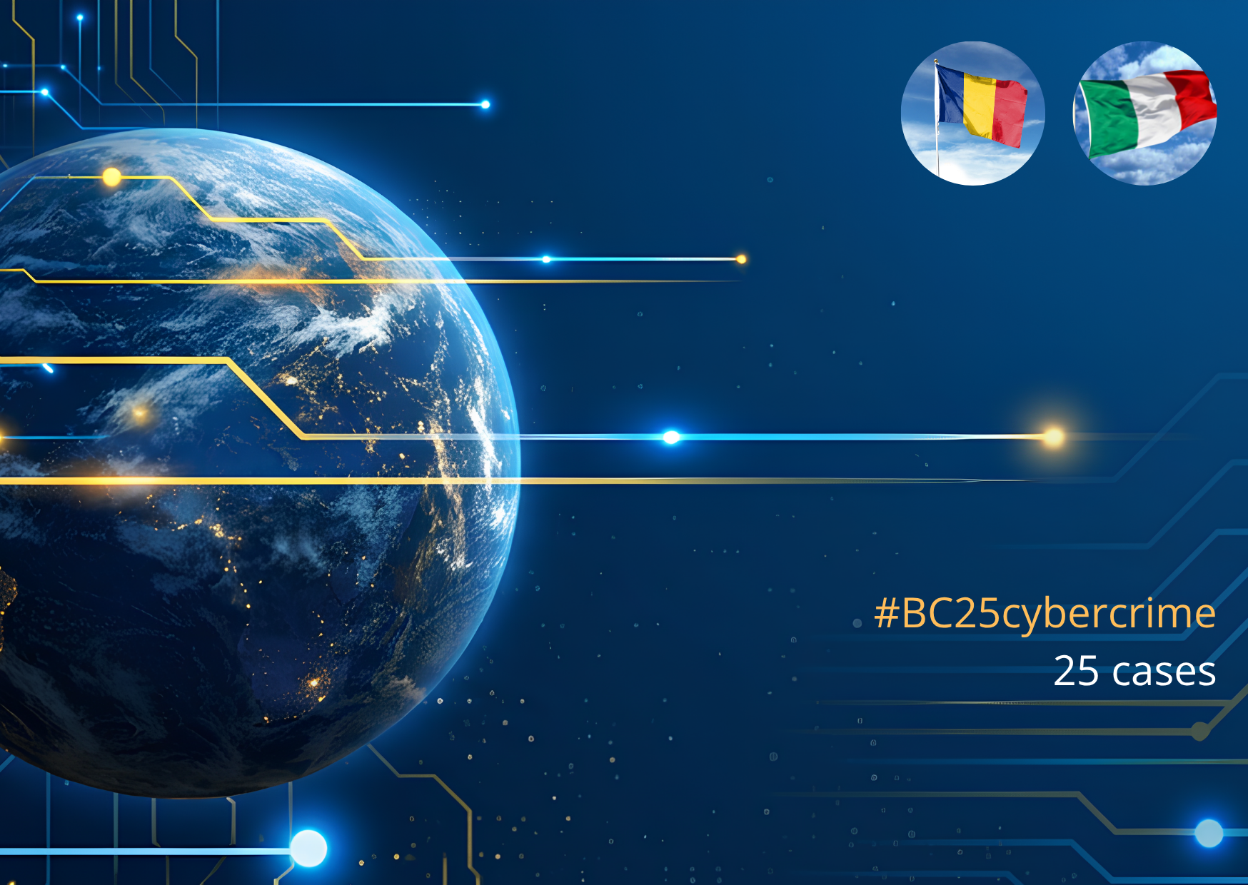 Romania and Italy: “Operation Bruno”, on banking fraud scheme using spear phishing e-mails impersonating tax authorities to steal online banking credentials