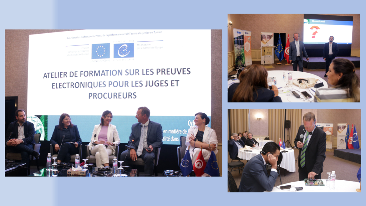 CyberSud : Atelier de formation sur les preuves électroniques pour les juges et procureurs