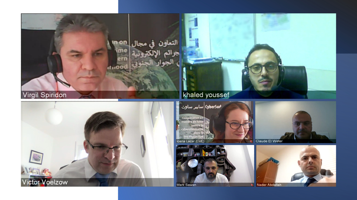 CyberSud : Troisième réunion nationale sur l'élaboration de procédures opérationnelles standard et d'un kit d'outils pour les premiers intervenants/enquêtes sur la cybercriminalité et les preuves électroniques au Liban