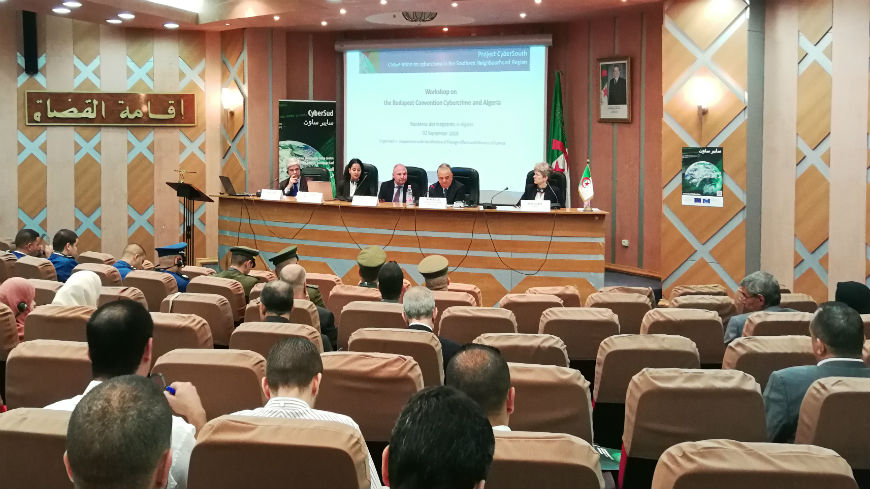 CyberSouth: Workshop on the Budapest Convention on Cybercrime in Algeria