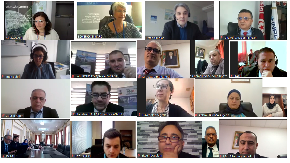 CyberSouth: Online workshop on the links between cybercrime and personal data protection