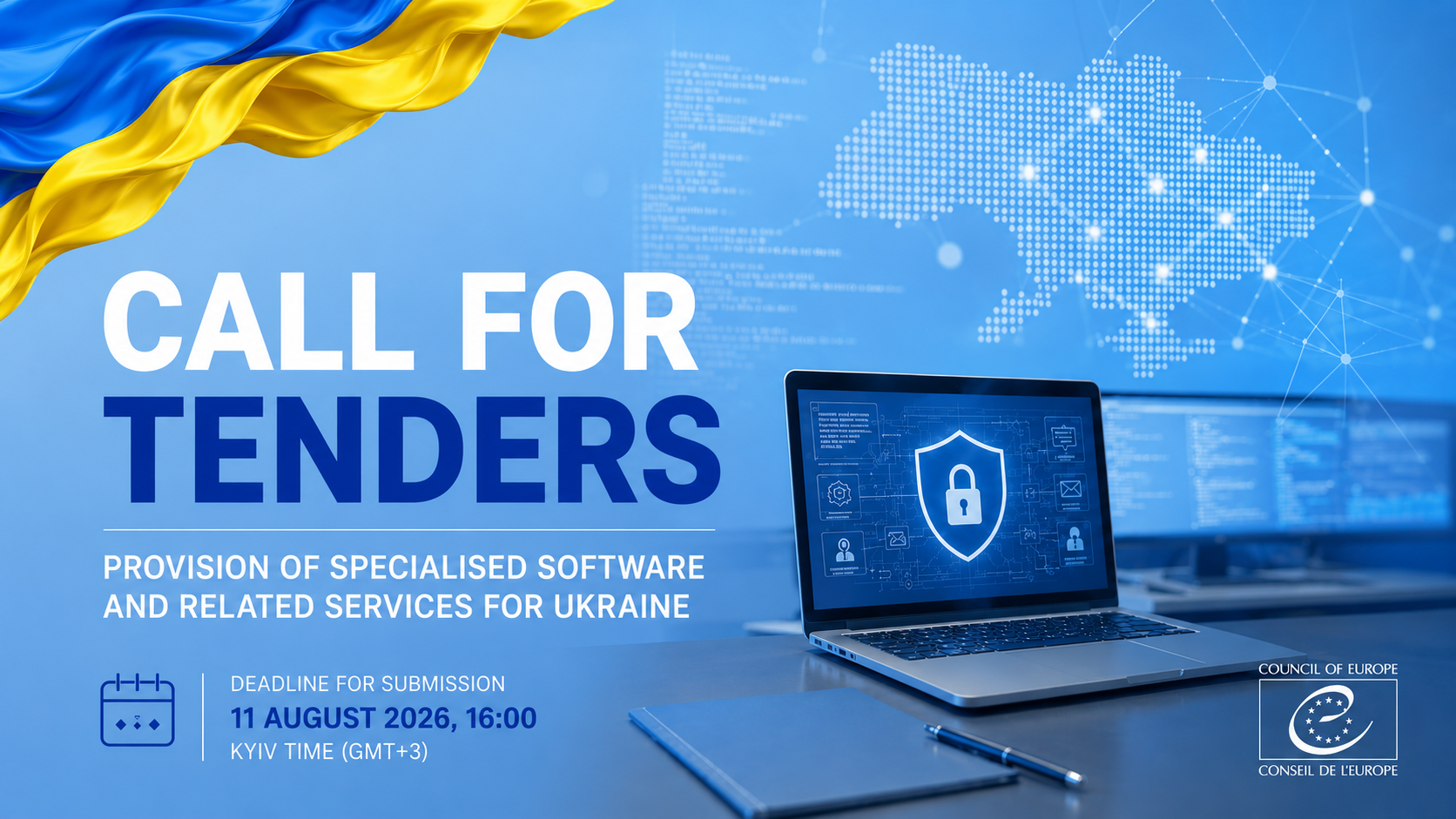Call for Tenders: provision of specialised IT software services for Ukraine