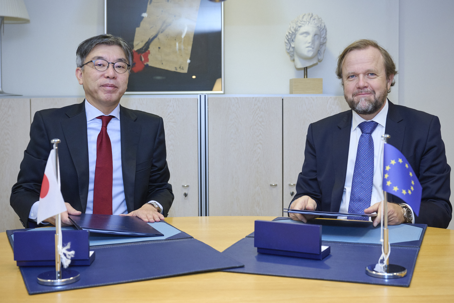 Japan makes a voluntary contribution