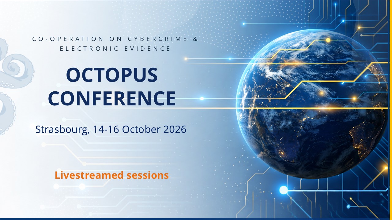 Conférence Octopus 2026 : plus que deux semaines avant que la communauté mondiale de la cybercriminalité ne se réunisse à Strasbourg. Séances diffusées en direct