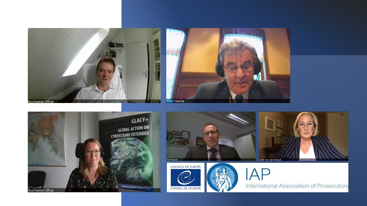 Council of Europe & IAP – 5th Webinar: Spotlight on data protection safeguards and principles in cross-border investigations