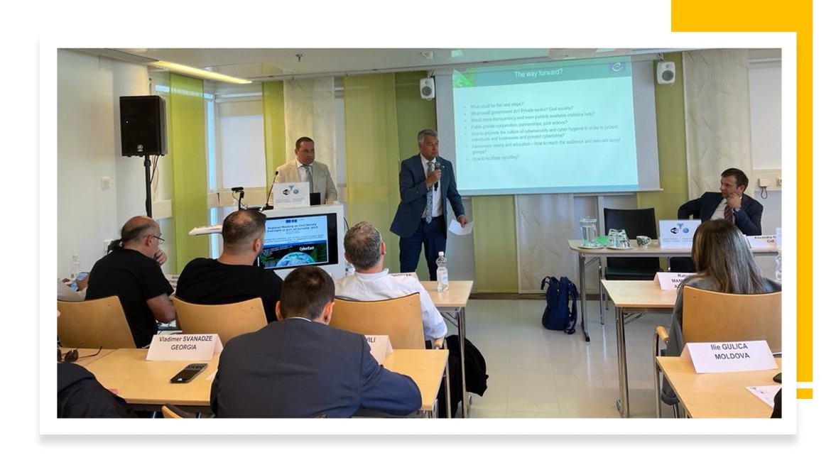 CyberEast: Representatives of Eastern Partnership countries examine the role of civil society oversight during EuroDIG 2023