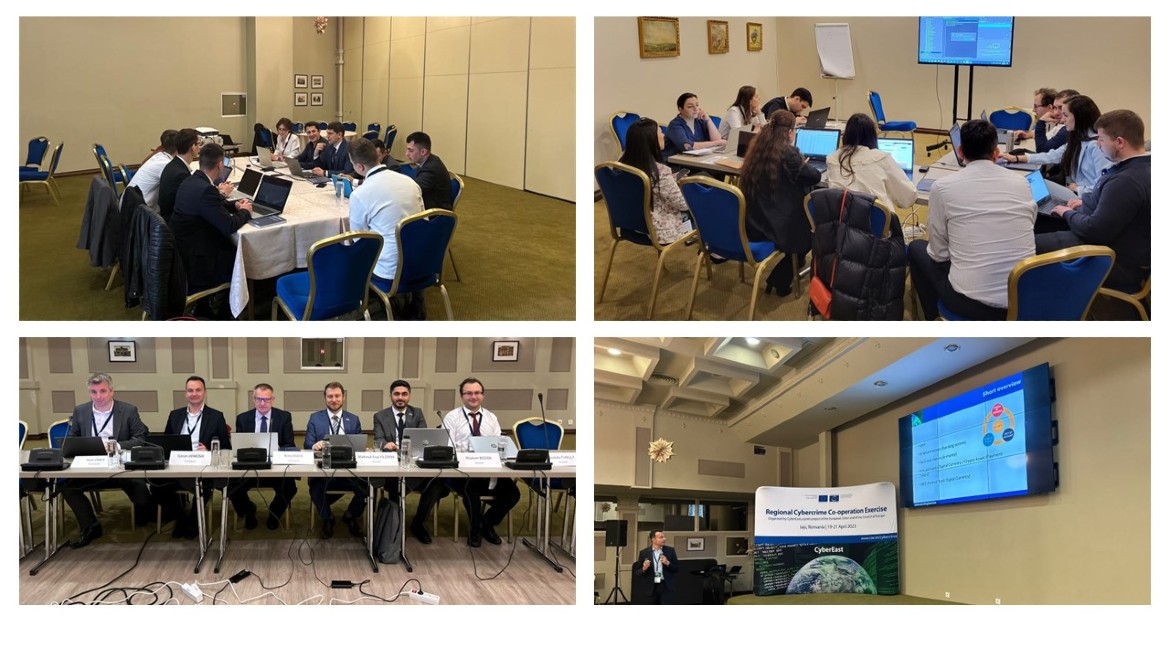 CyberEast: Regional Cybercrime Co-operation Exercise takes place in Iasi