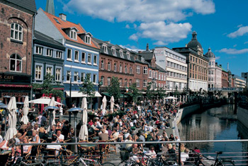 La ville d'Aarhus