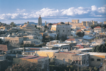 La ville de Rhodes