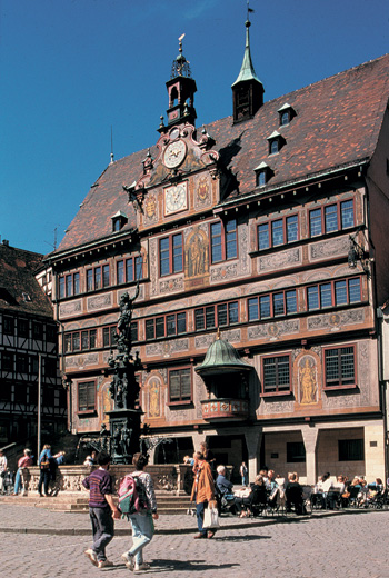 La ville de Tübingen
